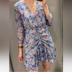 Zara floral dress